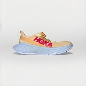 Hoka Carbon X 2 Orange Pink Women Marathon Running Shoes Sneakers 9.5 B